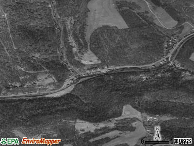 Valley Grove satellite photo by USGS