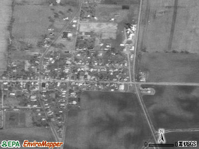 South Solon satellite photo by USGS
