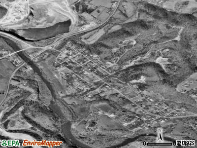 Watauga satellite photo by USGS