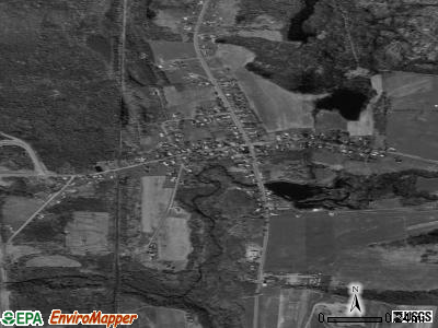 Mannsville satellite photo by USGS