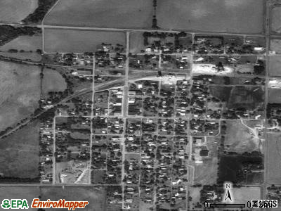 Jamestown satellite photo by USGS