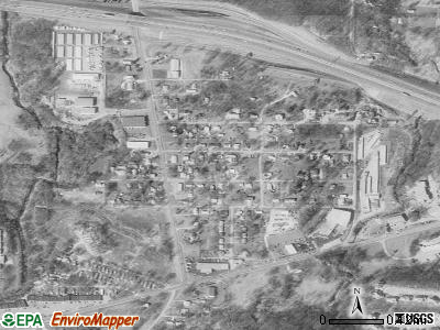 Northmoor satellite photo by USGS