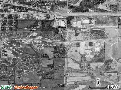 Truesdale satellite photo by USGS