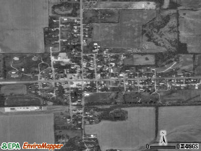 Lewisville satellite photo by USGS