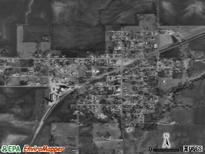 Custer City satellite photo by USGS