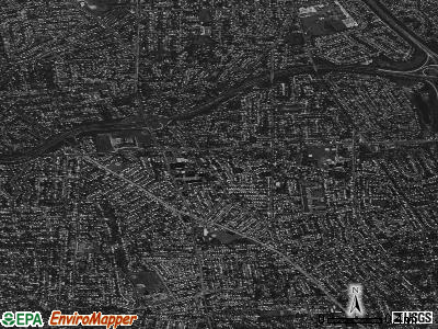 North Bellmore satellite photo by USGS