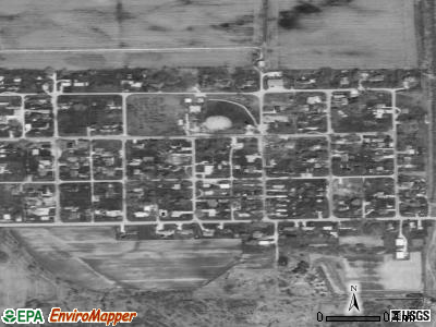 Carbon Hill satellite photo by USGS