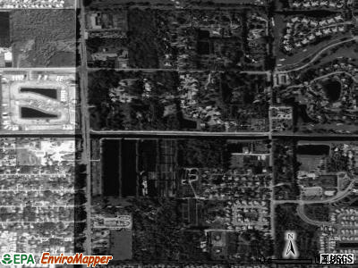 Dunes Road satellite photo by USGS