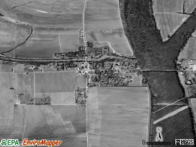 Schlater satellite photo by USGS