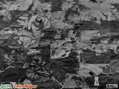 Ephesus satellite photo by USGS