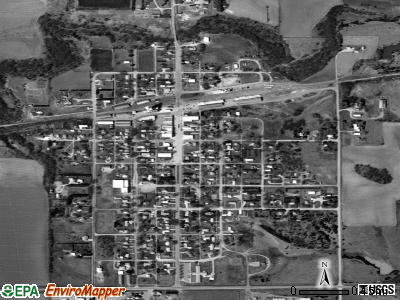 Campbell satellite photo by USGS