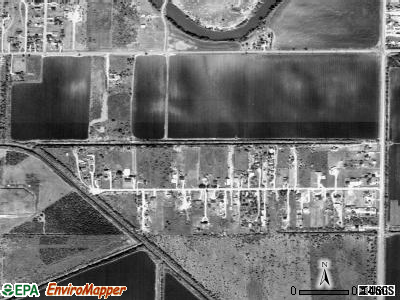 Villa Pancho satellite photo by USGS