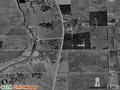 Bonney satellite photo by USGS