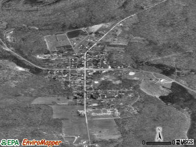 Broad Top City satellite photo by USGS