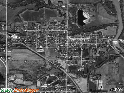 Blue Springs satellite photo by USGS