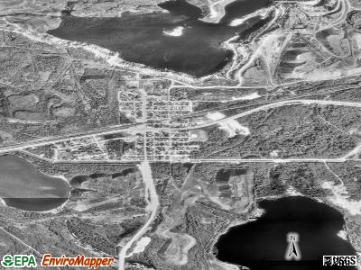 Calumet satellite photo by USGS