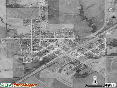 Bosworth satellite photo by USGS