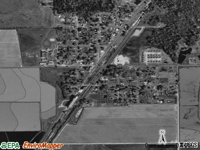 Fenton satellite photo by USGS