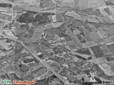 Flint Hill satellite photo by USGS