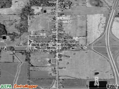 Rosebush satellite photo by USGS