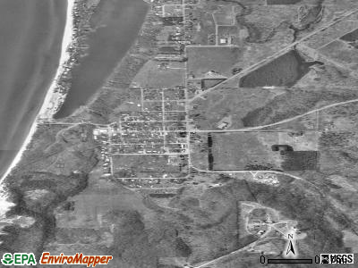 Empire satellite photo by USGS