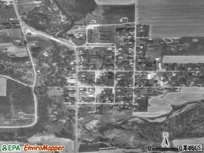 Wattsburg satellite photo by USGS