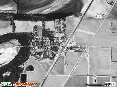 Parkdale satellite photo by USGS