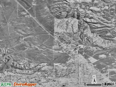 Derby Acres satellite photo by USGS