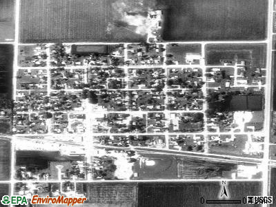 Rushmore satellite photo by USGS
