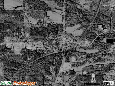 Pollock satellite photo by USGS