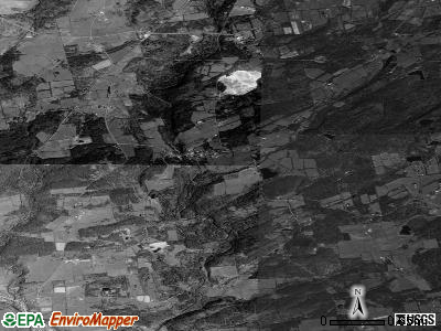 Medusa satellite photo by USGS
