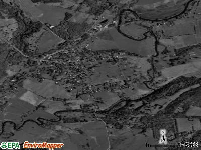 Gilbertsville satellite photo by USGS