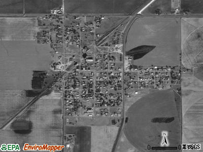 Davidson satellite photo by USGS