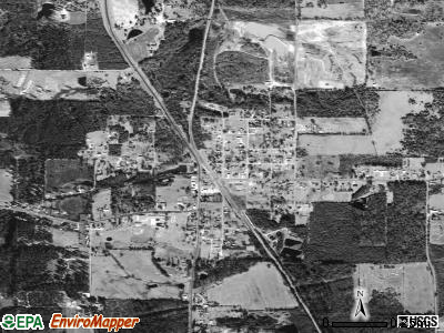 Bloomburg satellite photo by USGS