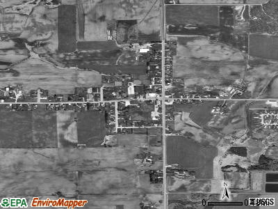 Kellnersville satellite photo by USGS