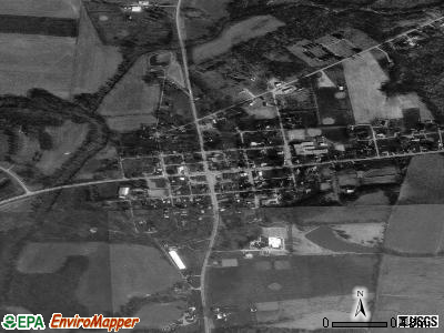Fayetteville satellite photo by USGS