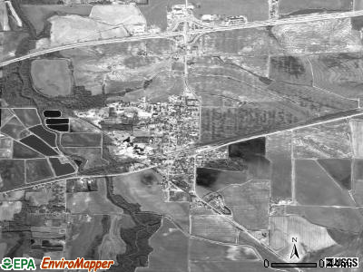 Wheatley satellite photo by USGS