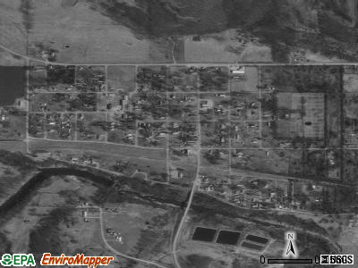 Avant satellite photo by USGS
