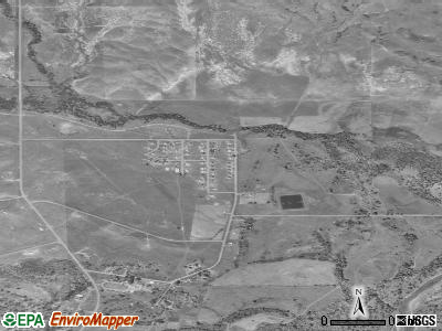 Little Eagle satellite photo by USGS