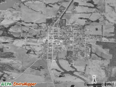 Linneus satellite photo by USGS