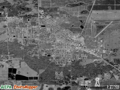 Immokalee satellite photo by USGS
