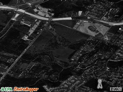 Sunset Valley satellite photo by USGS