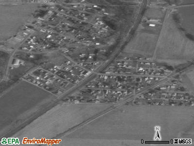 Conesville satellite photo by USGS
