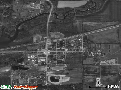 Wyandotte satellite photo by USGS