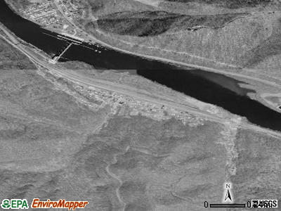 Handley satellite photo by USGS