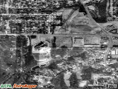 Twin Oaks satellite photo by USGS