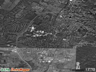 Nicholasville satellite photo by USGS. Nearest city with pop.