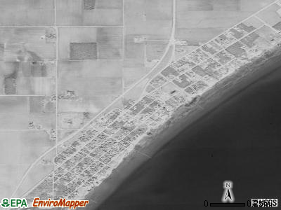 Bayside satellite photo by USGS