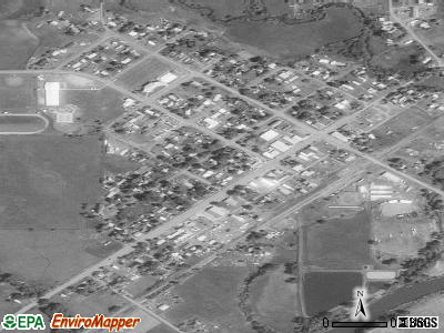 Cambridge satellite photo by USGS