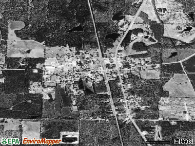 Emerson satellite photo by USGS